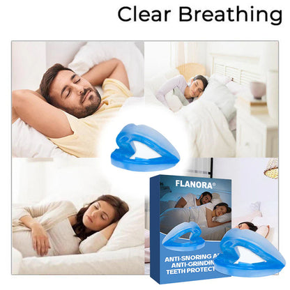 🛏️[Oficiální značkový obchod] Nastavitelný náustek proti chrápání Flanora® Univerzální velikost