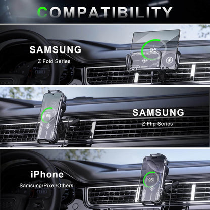 Bezdrátová nabíječka do auta Z1 s rychlým nabíjením 15 W