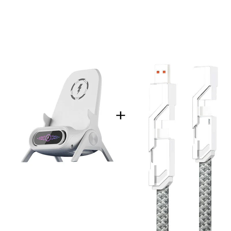 Univerzální rychlonabíjecí stojan na telefon s chlazením – nastavitelný, efektivní a kreativní