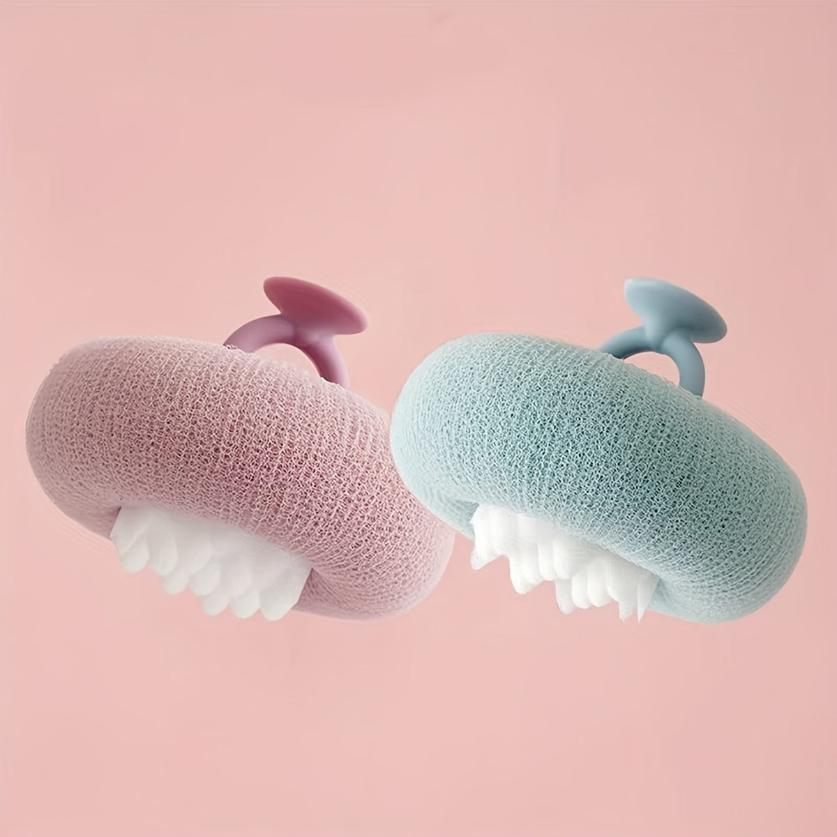 Sprchová koule s přísavkou na slunečnice, exfoliační houba