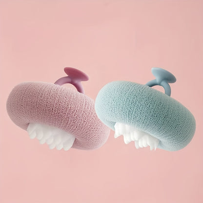 Sprchová koule s přísavkou na slunečnice, exfoliační houba