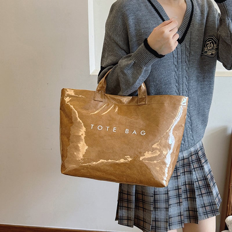 👜Přímý prodej od návrhářů - Dámská taška s potiskem písmen⏰