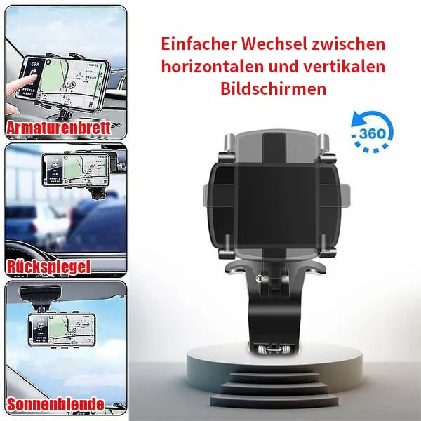 360° nastavitelný držák telefonu do auta