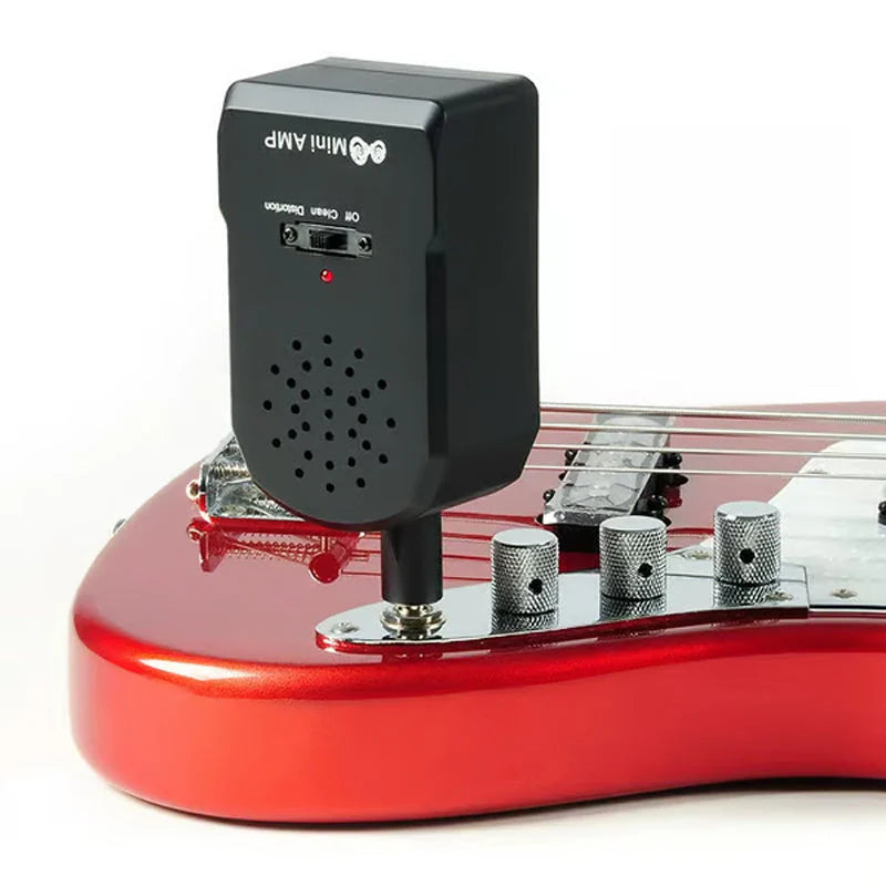 🎵Mini přenosná sada zesilovačů pro elektrickou kytaru🎸