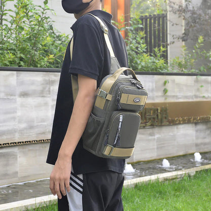 Nastavitelná náprsní taška z oxfordské látky👜