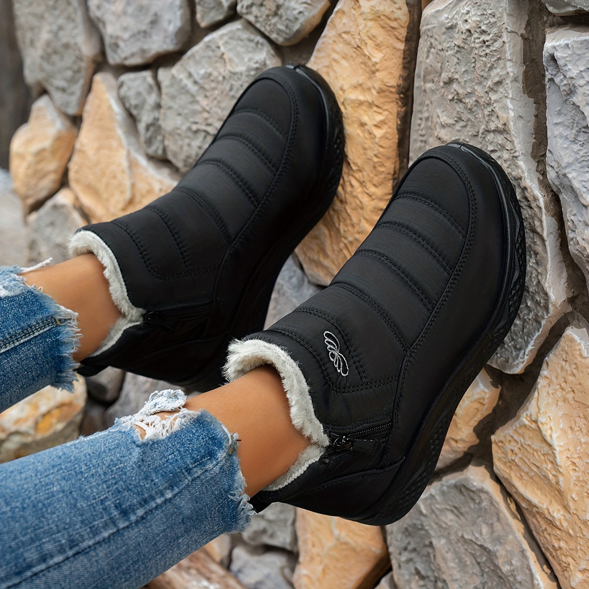 🔥Last Day Promotion 50% OFF - Women's Waterproof and Warm Snow Boots