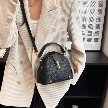 Módní barevně blokovaná kabelka přes tělo👜