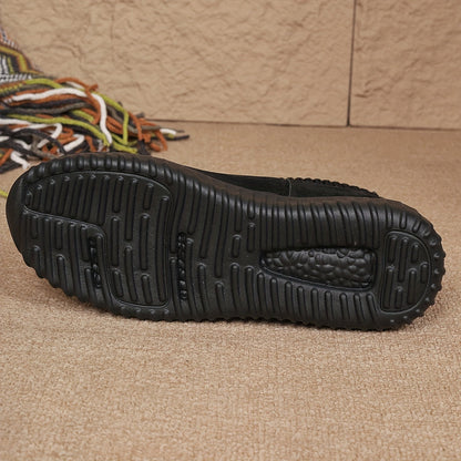 🔥Poslední akce - sleva 50 % - Módní dámské kotníkové boty v jednobarevném provedení