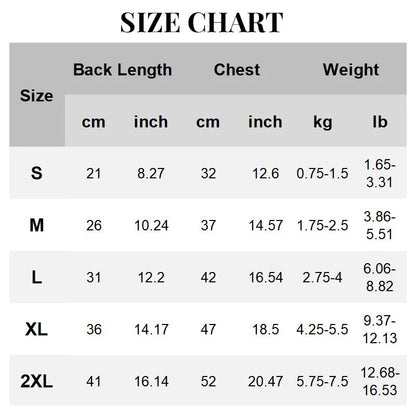 🐶Zimní kabát pro psa se zipem vzadu 🐶