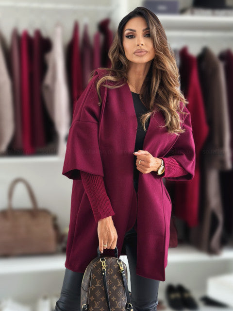 Elegantní dámská bunda s kapucí