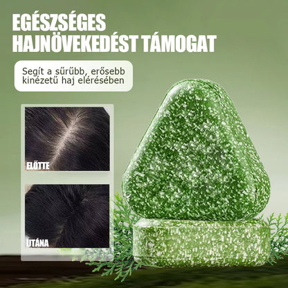 Přírodní tuhý šampon pro posílení vlasů