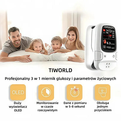 🔥🔥Jednoduché a pohodlné, inteligentně měří hladinu kyslíku v krvi kdykoli a kdekoli❤️❤️