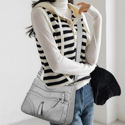 Moderiktig och mångsidig crossbody-väska för kvinnor