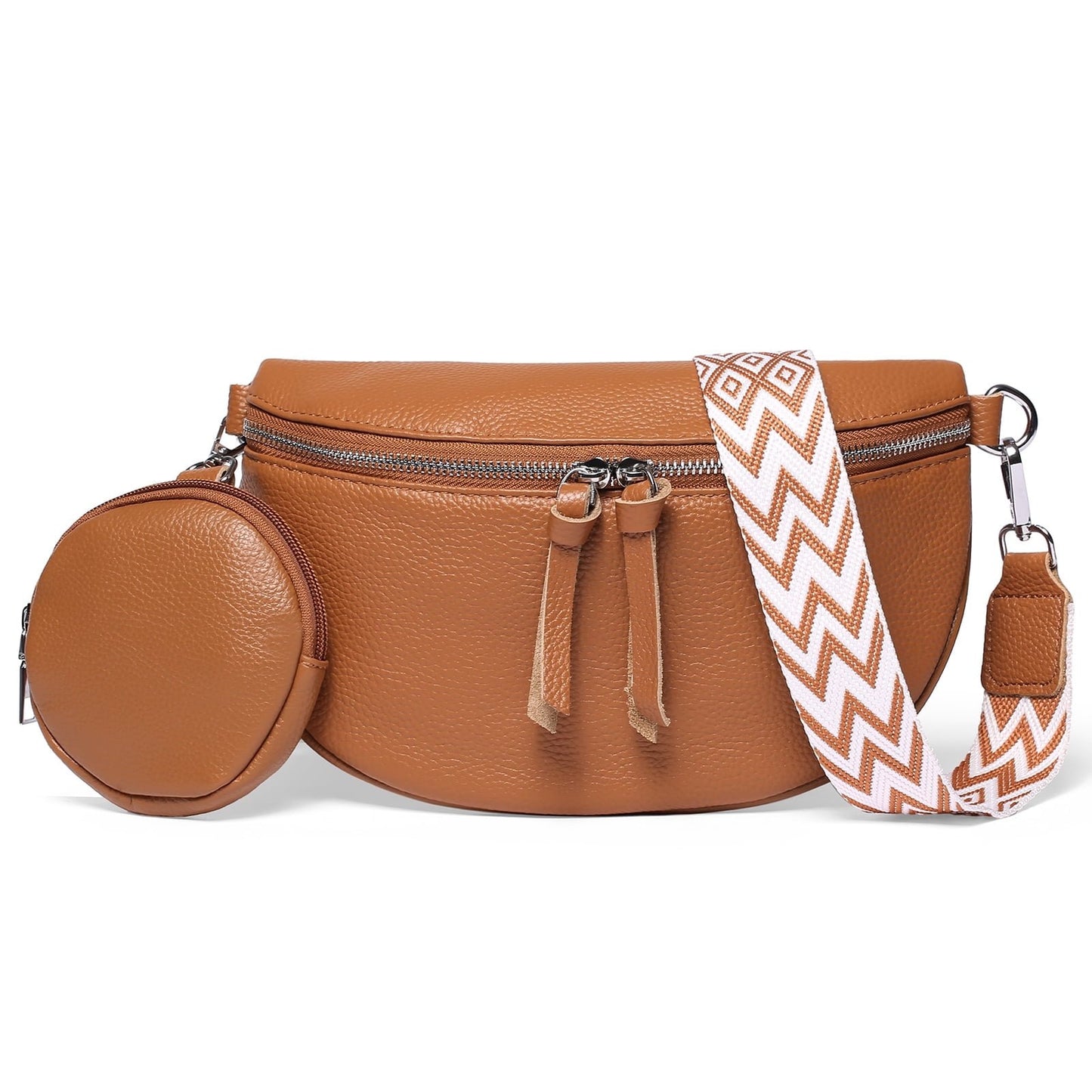 👜 Crossbody kabelka👜 Kůže je odolná vůči opotřebení a trvanlivá, takže se nemusíte obávat, že ji v dešti postříká voda, a po dlouhodobém používání se snadno nedeformuje🔥