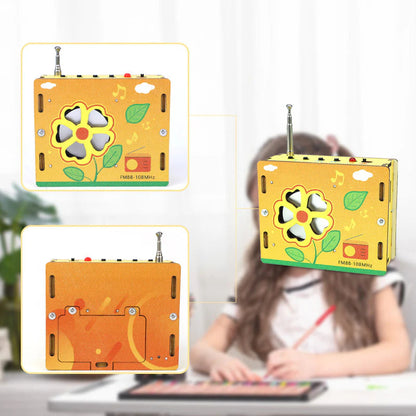 🔥 🔥Vzdělávací hračky pro děti - mini rádio