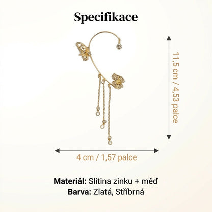 ✨NÁUŠNICE S FRINGED STYLEM A ZIRKONEM | PERFEKTNÍ DÁREK🎁