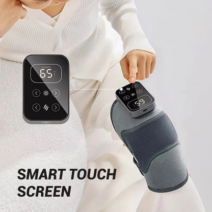 🌱🌱🌱Vyhřívaný masážní přístroj na kolena – tepelná terapie + vibrační masáž + dlouhá výdrž baterie