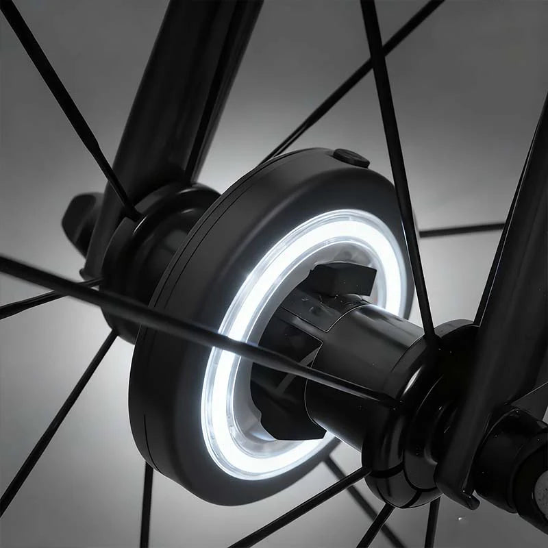 LED světlo na náboj kola jízdního kola pro noční jízdu