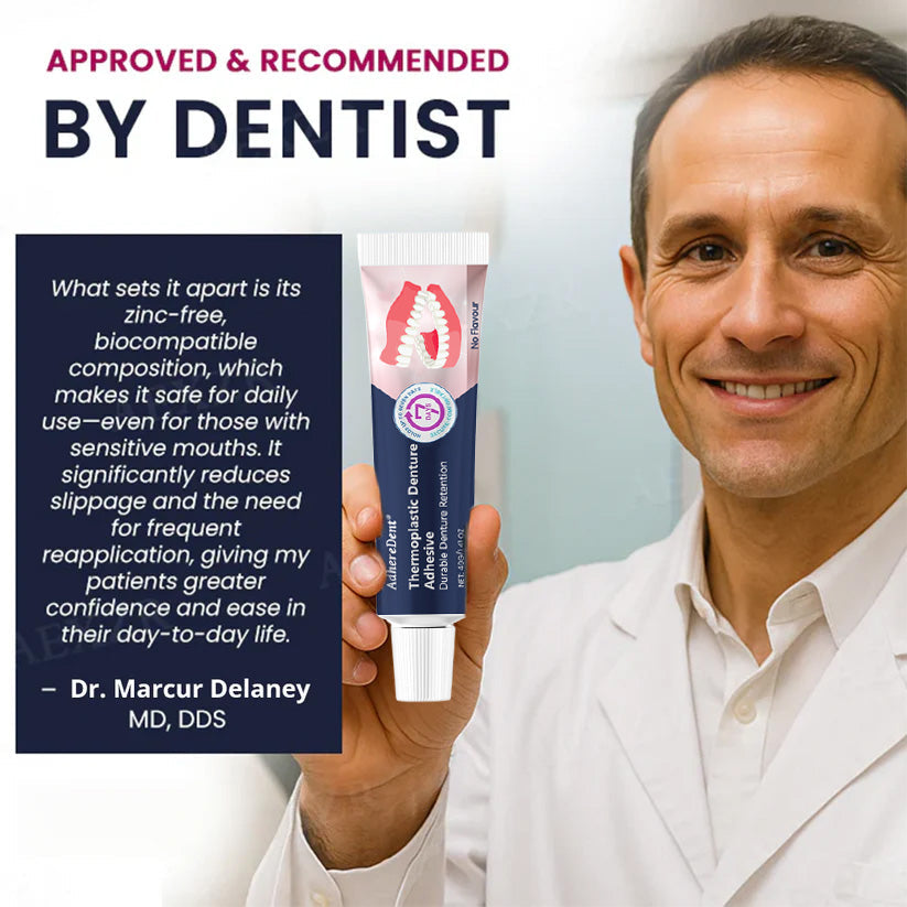 Lepidlo na zuby! Lepidlo na zubní protézu, dlouhotrvající fixace zubní protézy 😁