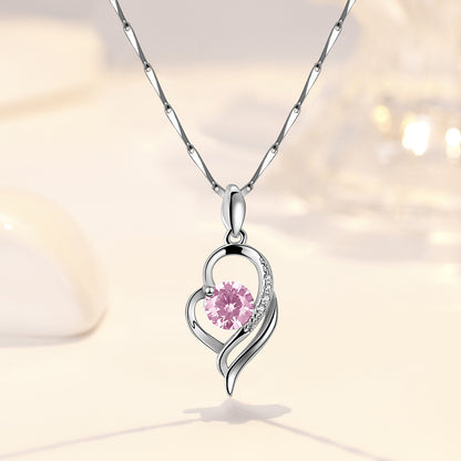 🎁🌊Dárková sada Srdce oceánu (náhrdelník + náramek se srdíčkem)