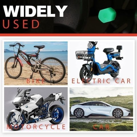 FLUORESCENTNÍ KRYTKY VENTILKŮ PNEUMATIK 🚗  🚗  🚗