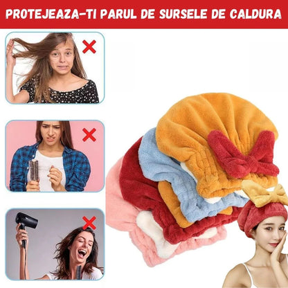 SUŠÍCÍ RUČNÍKY NA VLASY