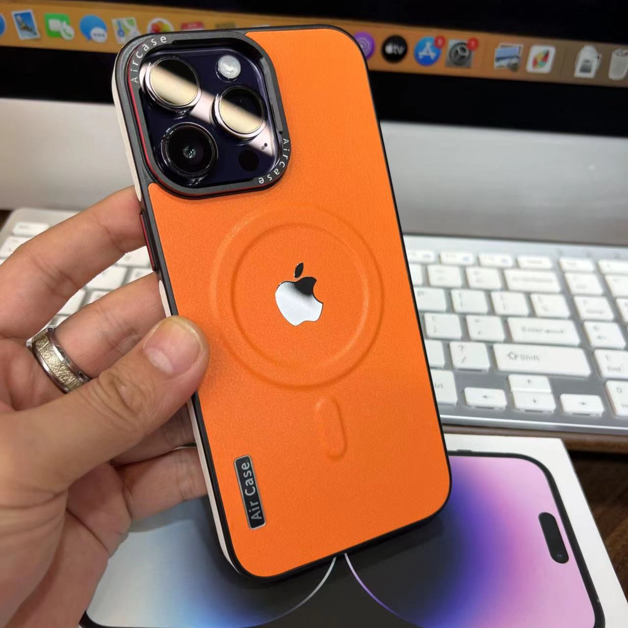 Magnetické pouzdro, které chrání váš iPhone před poškozením (Bingkai Logan)