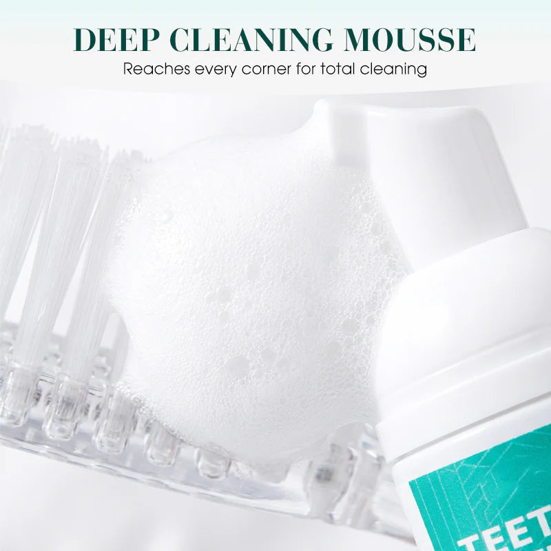 360° zubní pasta s bělicí pěnou pro péči o ústní dutinu