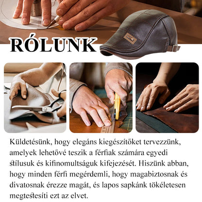 🎩Nový módní kožený baret