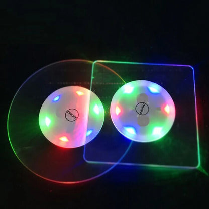 LED blikající horská dráha
