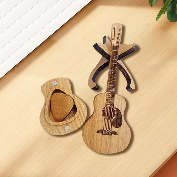 Dřevěné trsátko na akustickou kytaru🎸
