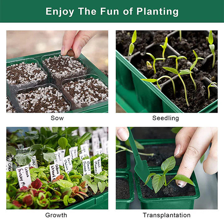 🌱Mini květináč na sazenice s víkem