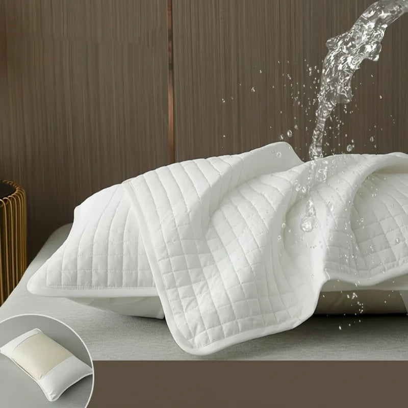 🔥 🔥Žlutý, odolný prošívaný povlak na polštář