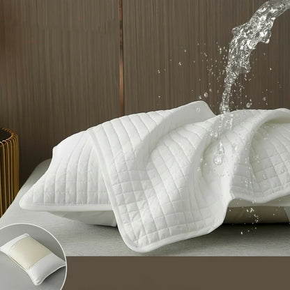 🔥 🔥Žlutý, odolný prošívaný povlak na polštář