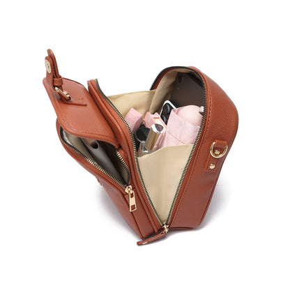 Kožená kabelka přes rameno