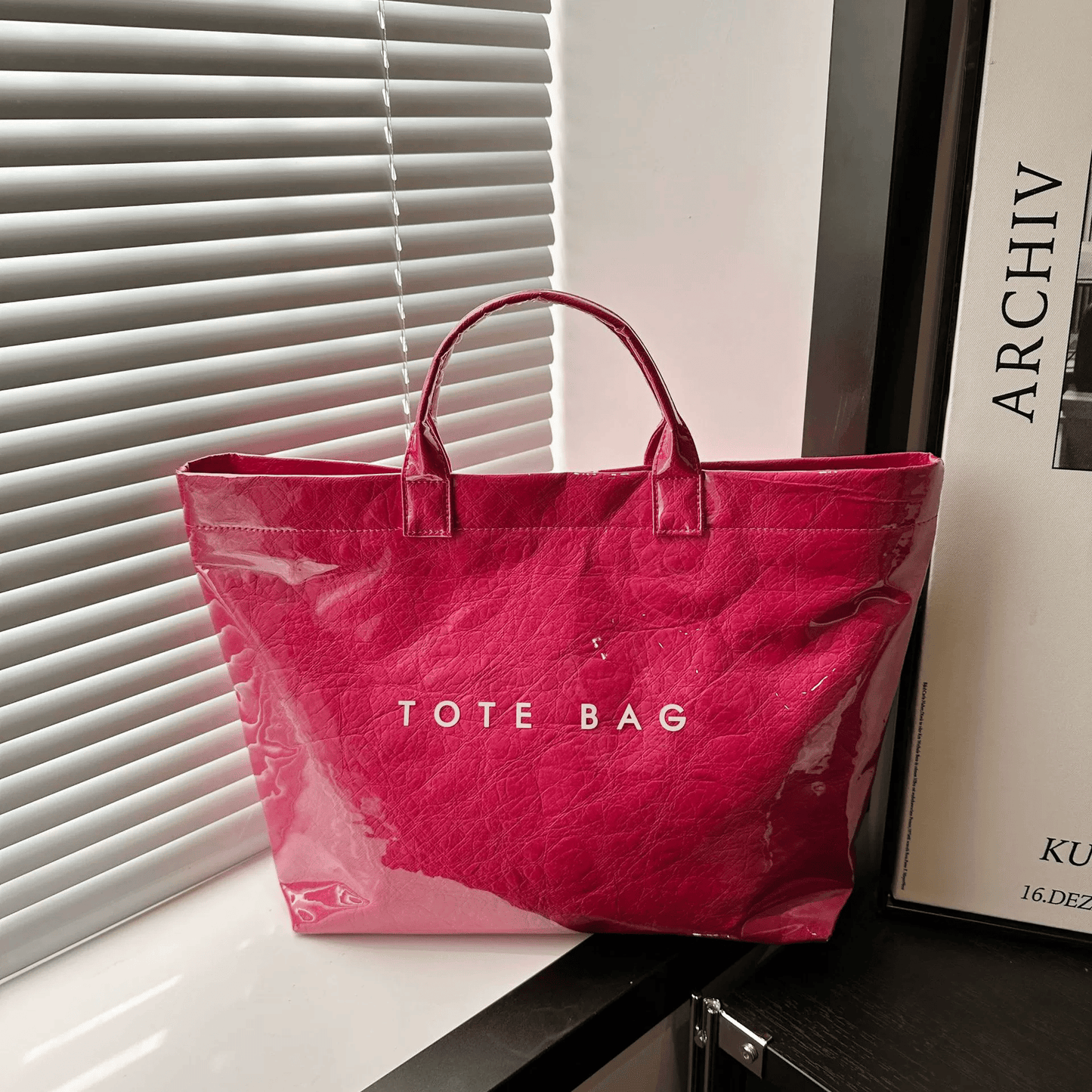 👜Přímý prodej od návrhářů - Dámská taška s potiskem písmen⏰