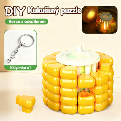 😎3D dekompresní hračka z kukuřičných zrn🏆