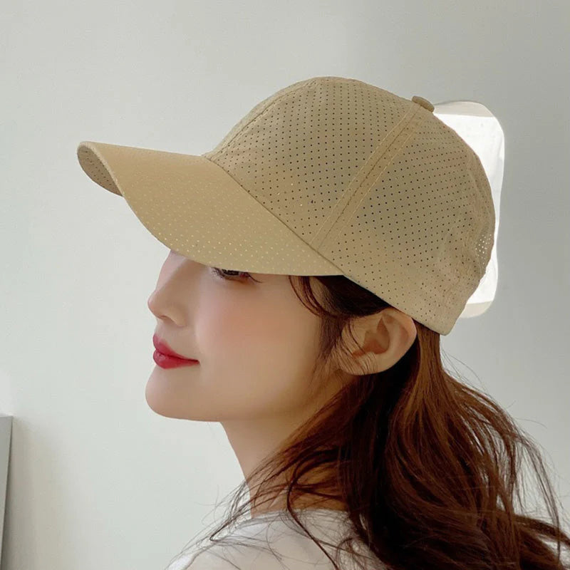 Stylová síťovaná baseballová čepice – prodyšná, nastavitelná a ideální pro sport i každodenní nošení