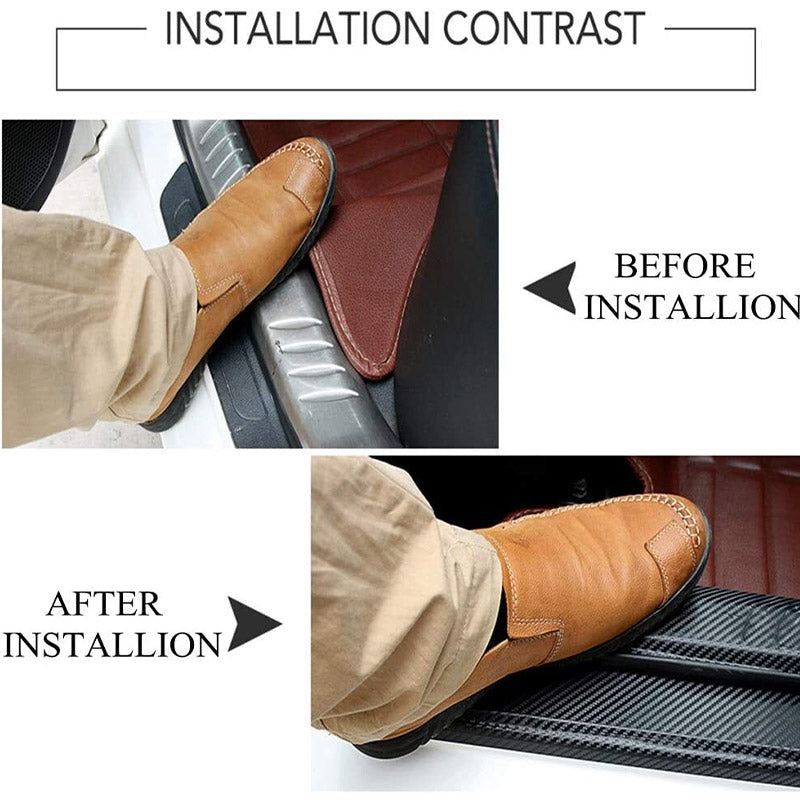 🚗Carbon Fiber Door Sill Stickers