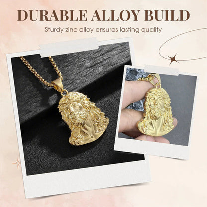 Náhrdelník s přívěskem zobrazujícím obraz Ježíše