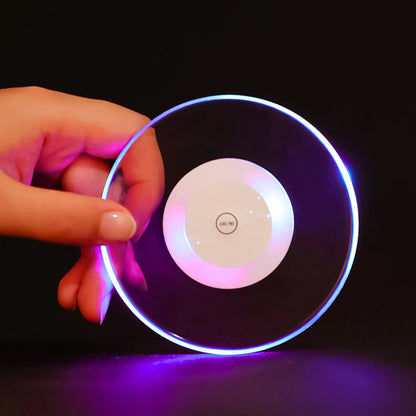 LED blikající horská dráha