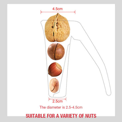 Ergonomický drtič na vlašské ořechy – odolná hliníková slitina, stabilní a snadno použitelný
