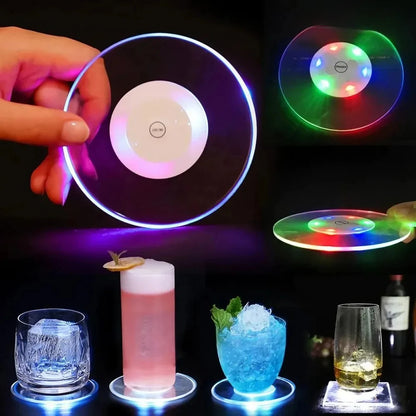 LED blikající horská dráha