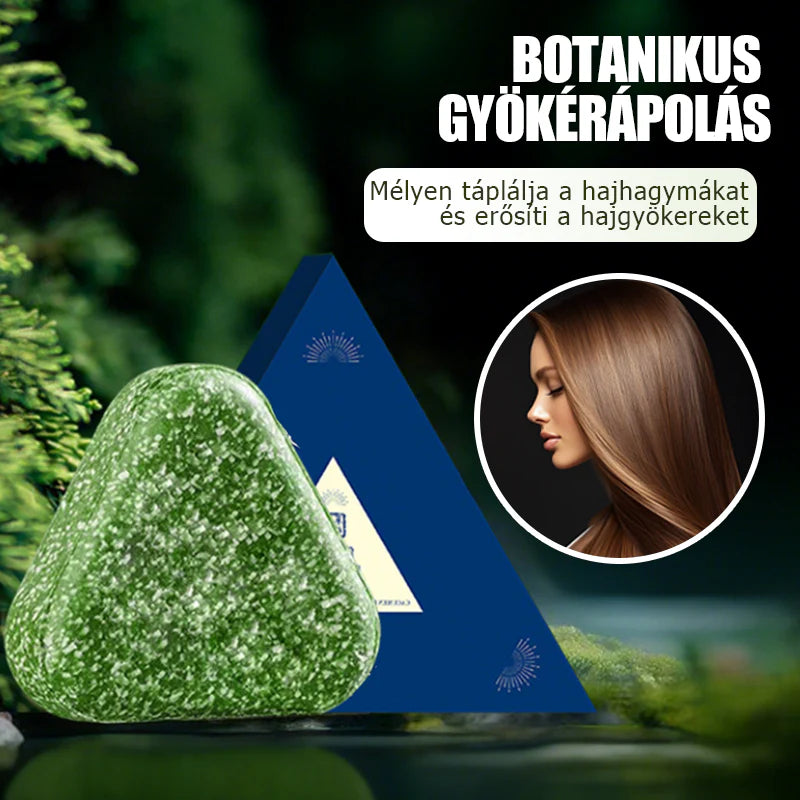 Přírodní tuhý šampon pro posílení vlasů