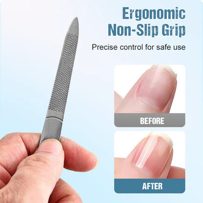 Sada na manikúru a pedikúru z nerezové oceli