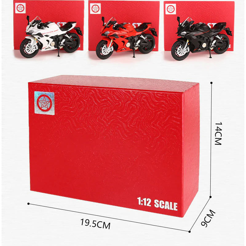 Model motocyklu v měřítku 1:12