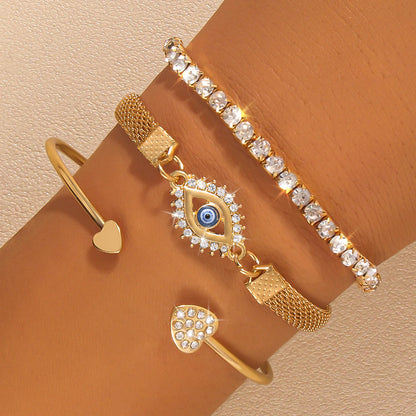 Sada tří náramků v boho stylu