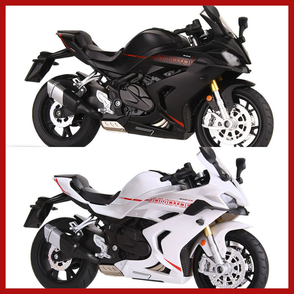 Model motocyklu v měřítku 1:12