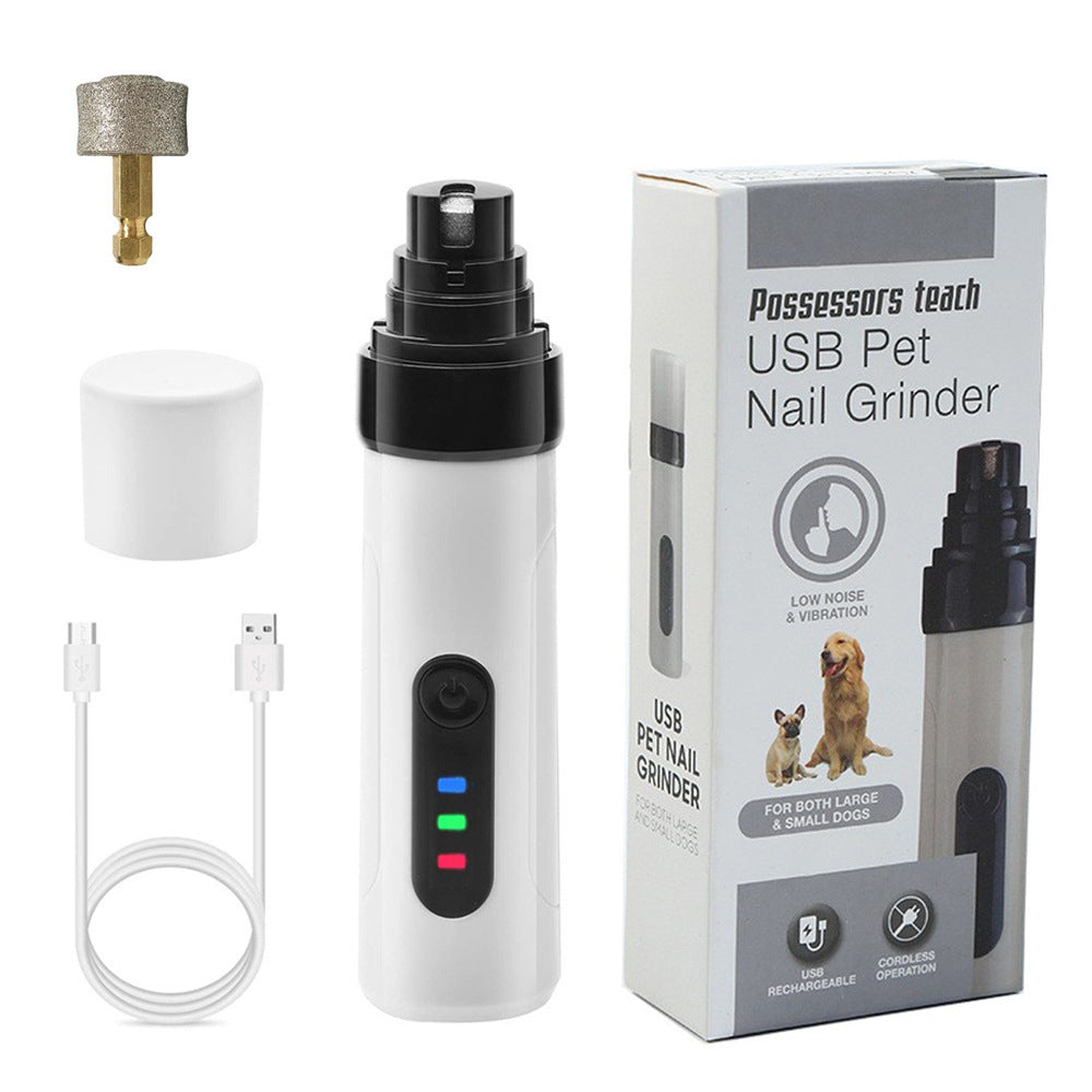 Dobíjecí USB nabíjecí elektrická bruska na nehty pro domácí mazlíčky