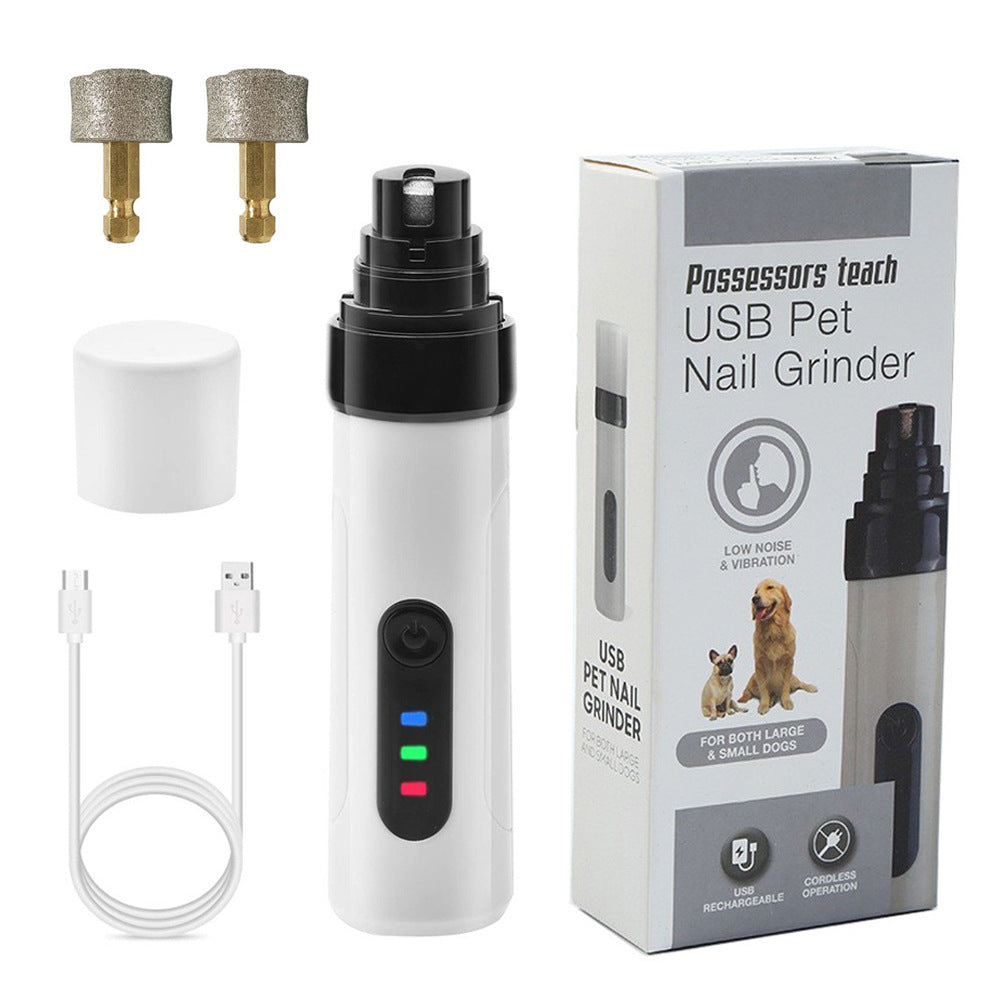 Dobíjecí USB nabíjecí elektrická bruska na nehty pro domácí mazlíčky